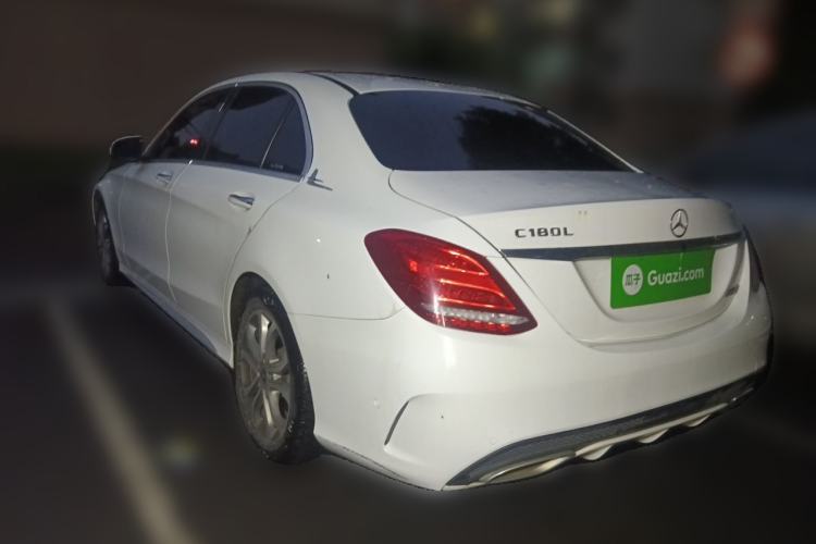 Used Mercedes-Benz C-Class 2017 Facelifted C 180 L Stylish Edition Rear Left 45 Deg
