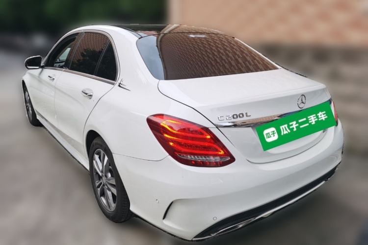 Used Mercedes-Benz C-Class 2017 Facelift C 200 L Sport Edition Rear Left 45 Deg