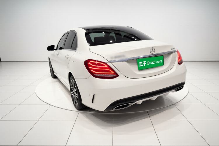 Used Mercedes-Benz C-Class 2017 C 200 L Sport Edition Rear Left 45 Deg
