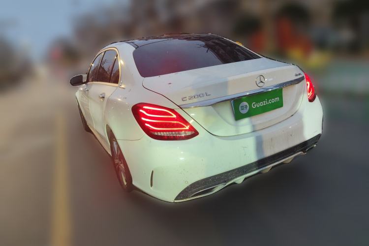 Used Mercedes-Benz C-Class 2017 C 200 L Sport Edition Rear Left 45 Deg