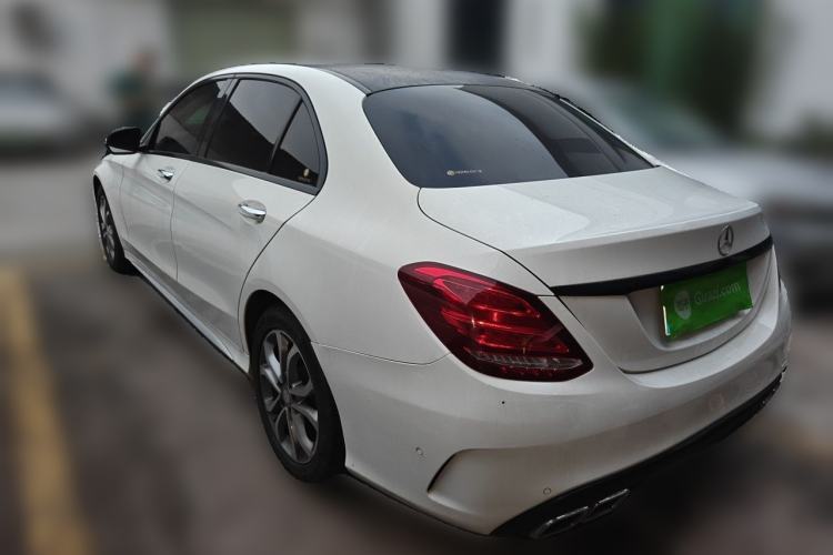 Used Mercedes-Benz C-Class 2017 C 180 L Sport Edition Rear Left 45 Deg
