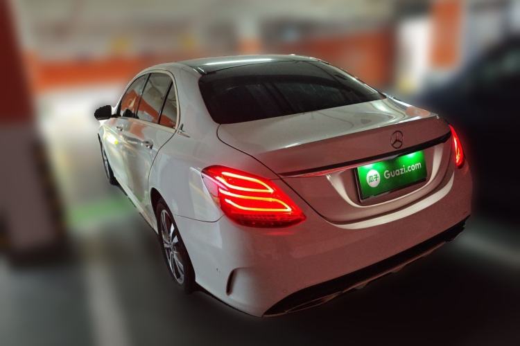 Used Mercedes-Benz C-Class 2017 Facelift C 200 L Sport Edition Rear Left 45 Deg