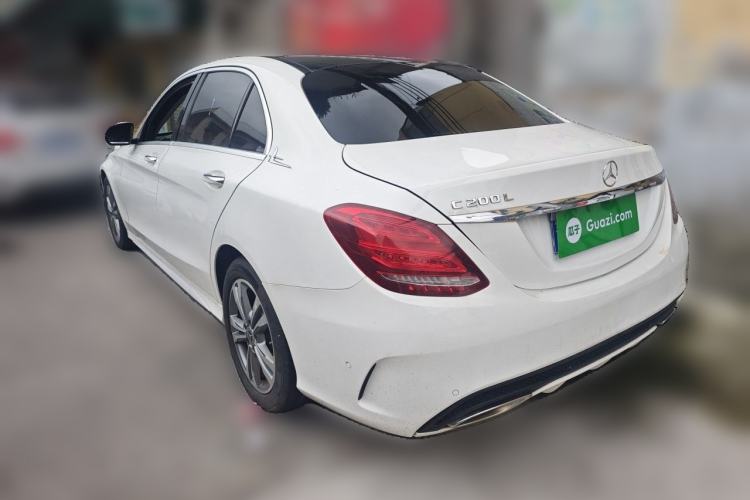 Used Mercedes-Benz C-Class 2017 Facelift C 200 L Sport Edition Rear Left 45 Deg