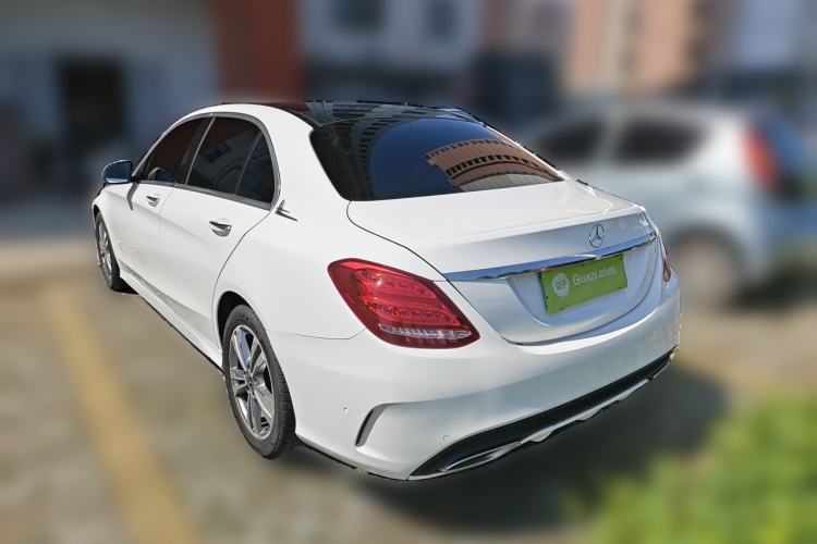 Used Mercedes-Benz C-Class 2017 Facelift C 200 L Sport Edition Rear Left 45 Deg
