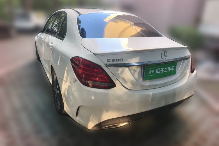 Used Mercedes-Benz C-Class 2017 Restyled C 200 Sport Edition Rear Left 45 Deg