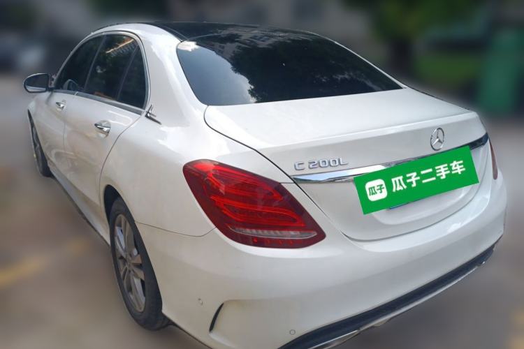 Used Mercedes-Benz C-Class 2017 Facelift C 200 L Sport Edition Rear Left 45 Deg