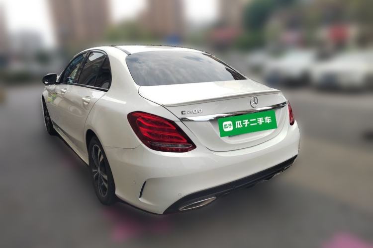 Used Mercedes-Benz C-Class 2017 Restyled C 200 Sport Edition Rear Left 45 Deg