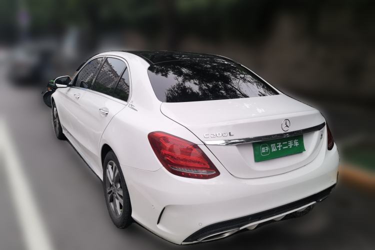 Used Mercedes-Benz C-Class 2017 Facelift C 200 L Sport Edition Rear Left 45 Deg