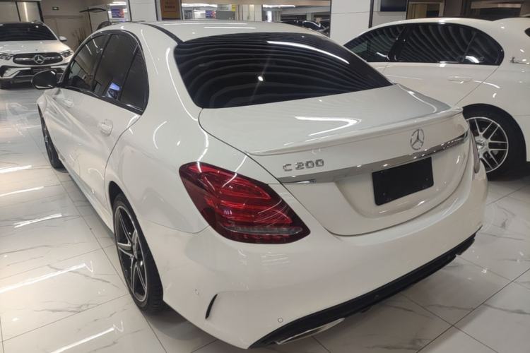 Used Mercedes-Benz C-Class 2017 Restyled C 200 Sport Edition Rear Left 45 Deg