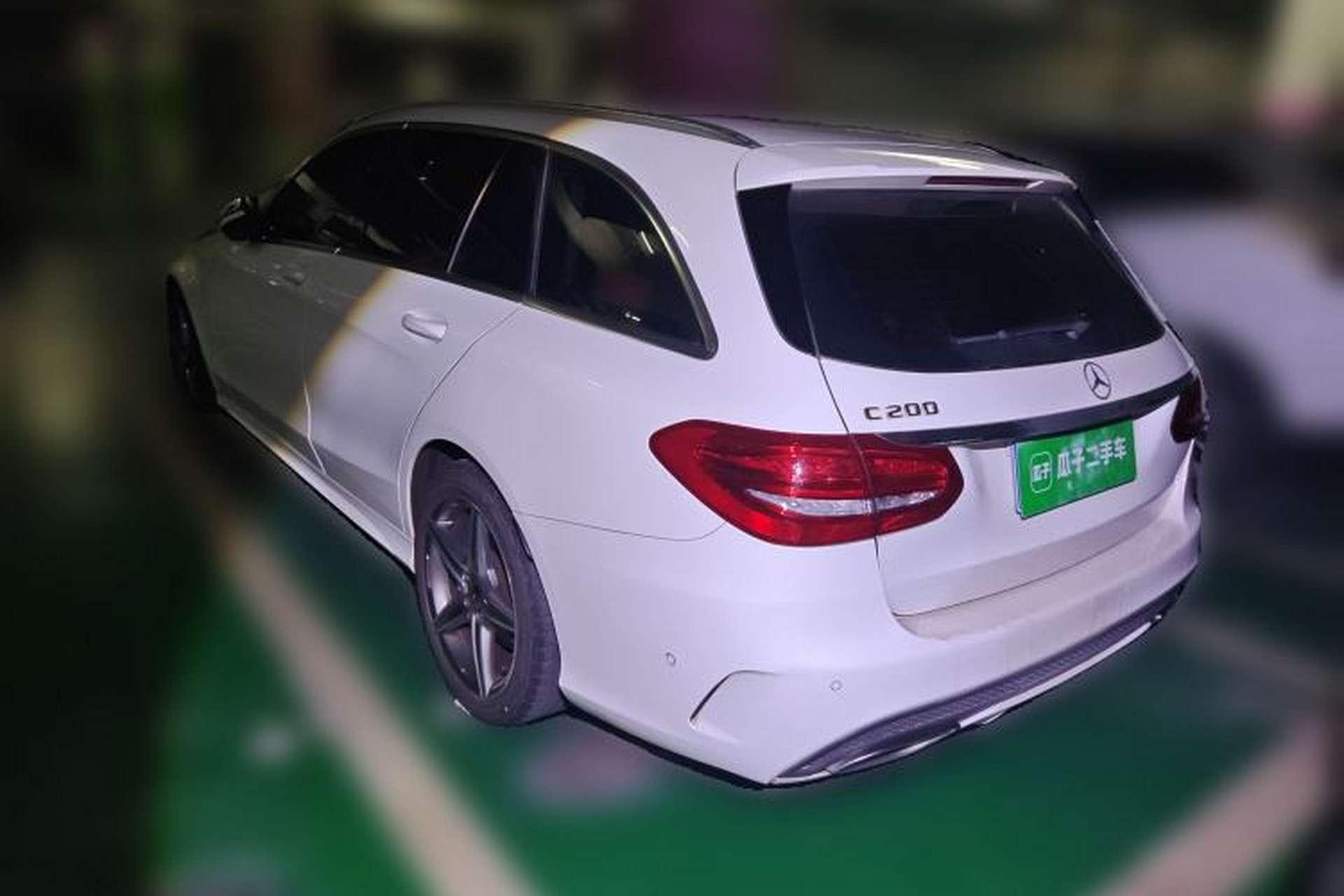 Used Mercedes-Benz C-Class 2017 Facelift C 200 Station Wagon Rear Left 45 Deg
