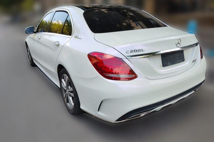 Used Mercedes-Benz C-Class 2017 C 200 L Sport Edition Rear Left 45 Deg