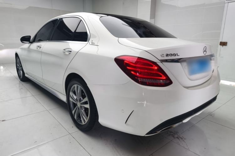 Used Mercedes-Benz C-Class 2017 Facelift C 200 L Sport Edition Rear Left 45 Deg