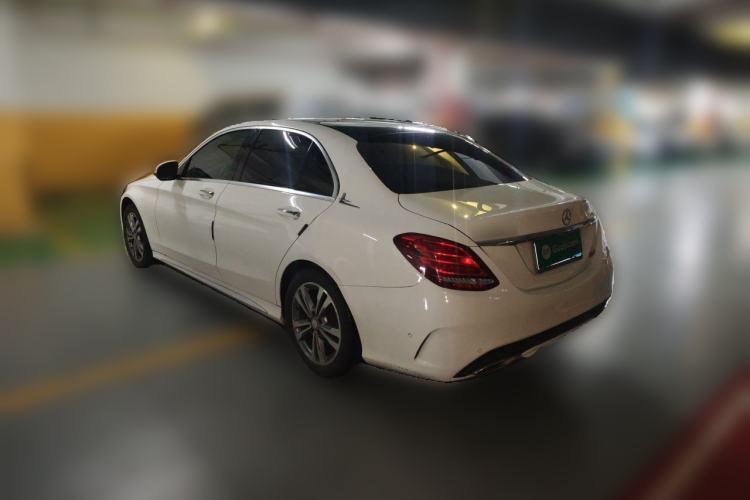 Used Mercedes-Benz C-Class 2017 C 200 L Sport Edition Rear Left 45 Deg