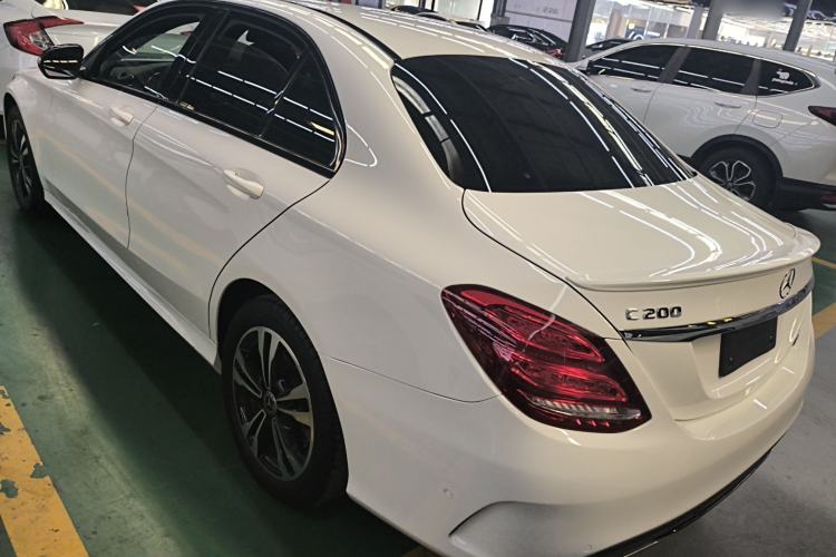 Used Mercedes-Benz C-Class 2017 Restyled C 200 Sport Edition Rear Left 45 Deg