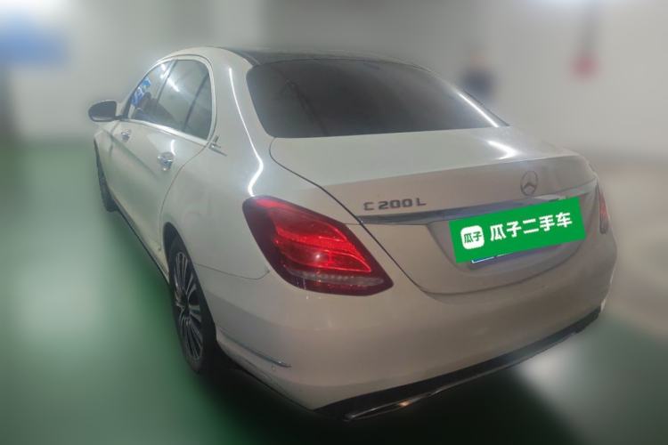 Used Mercedes-Benz C-Class 2017 C 200 L Rear Left 45 Deg