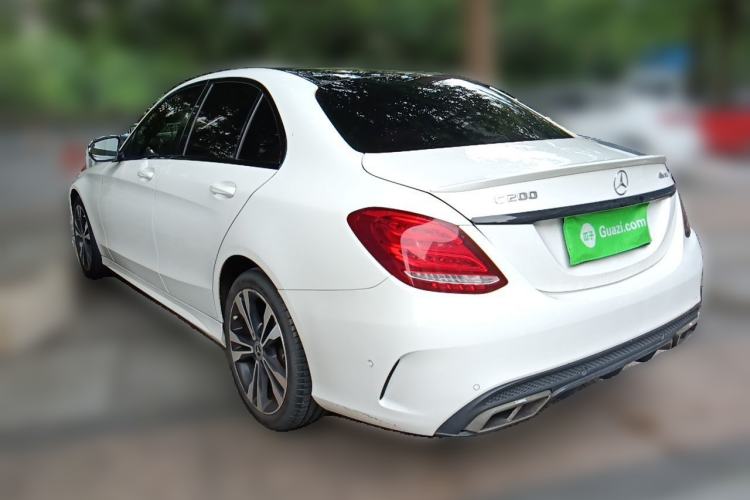 Used Mercedes-Benz C-Class 2017 C 200 Sport Edition 4MATIC Rear Left 45 Deg