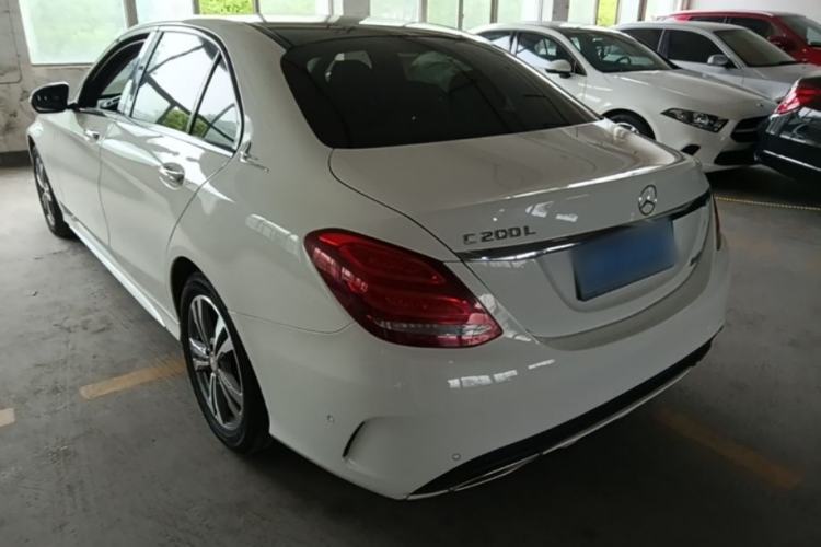 Used Mercedes-Benz C-Class 2017 C 200 L Sport Edition Rear Left 45 Deg