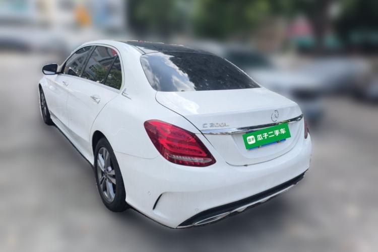 Used Mercedes-Benz C-Class 2017 Facelift C 200 L Sport Edition Rear Left 45 Deg