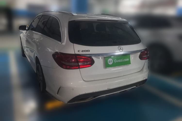 Used Mercedes-Benz C-Class 2017 Facelift C 200 Station Wagon Rear Left 45 Deg