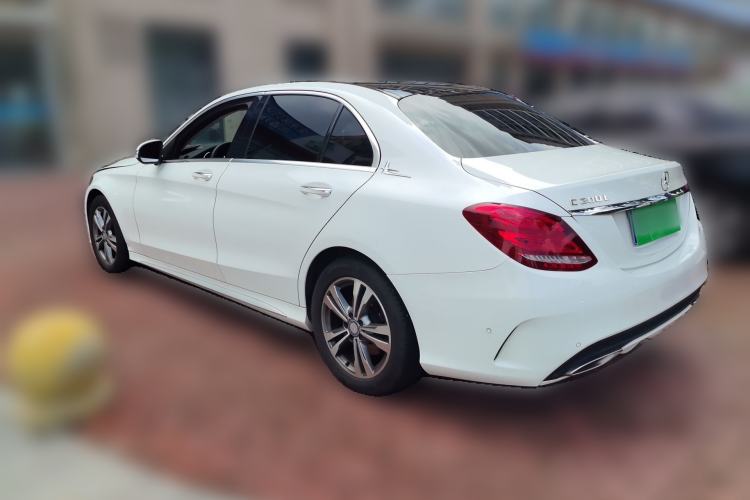 Used Mercedes-Benz C-Class 2017 Facelift C 200 L Sport Edition Rear Left 45 Deg
