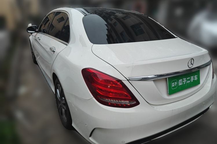 Used Mercedes-Benz C-Class 2017 Facelift C 200 L Sport Edition Rear Left 45 Deg
