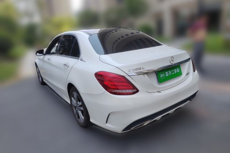 Used Mercedes-Benz C-Class 2017 C 200 L Sport Edition Rear Left 45 Deg