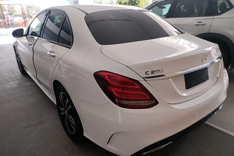 Used Mercedes-Benz C-Class 2017 C 200 Sport Edition Rear Left 45 Deg