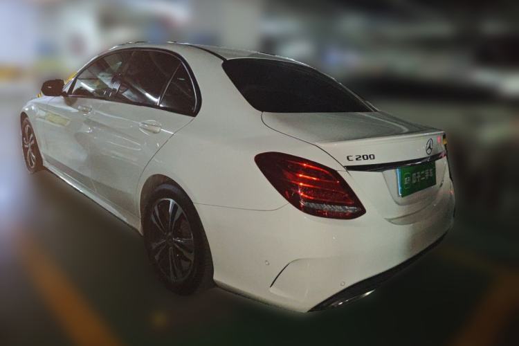Used Mercedes-Benz C-Class 2017 C 200 Sport Edition Rear Left 45 Deg