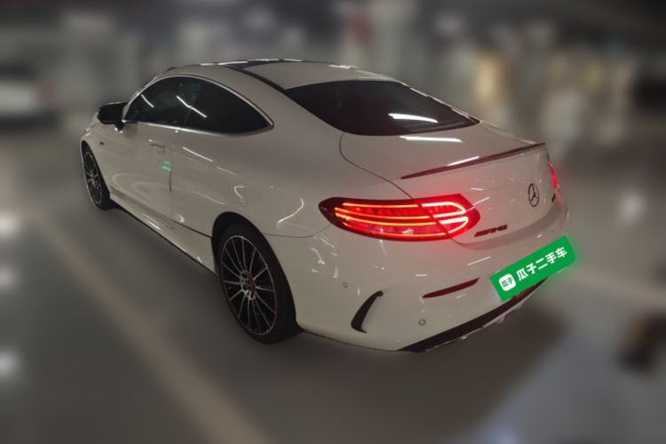 Used Mercedes-Benz C-Class 2017 C 200 4MATIC Coupe Rear Left 45 Deg