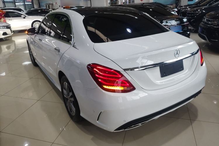 Used Mercedes-Benz C-Class 2017 Facelift C 200 L Sport Edition Rear Left 45 Deg