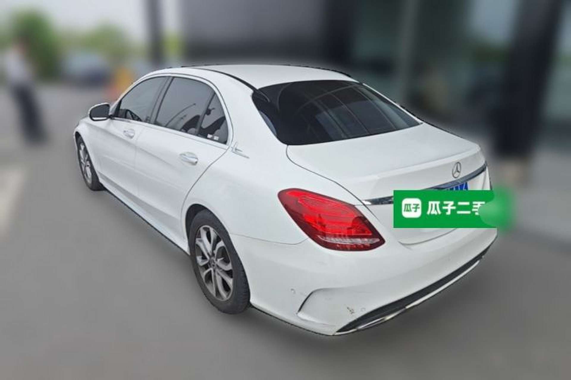 Used Mercedes-Benz C-Class 2017 Revised C 180 L Dynamic Sports Edition Rear Left 45 Deg