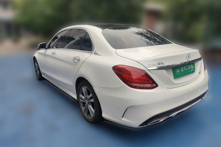 Used Mercedes-Benz C-Class 2017 C 200 L Sport Edition Rear Left 45 Deg