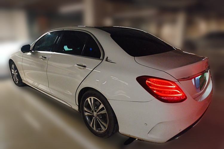 Used Mercedes-Benz C-Class 2017 C 200 L Sport Edition Rear Left 45 Deg