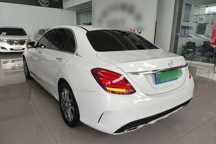 Used Mercedes-Benz C-Class 2017 C 180 L Sport Edition Rear Left 45 Deg