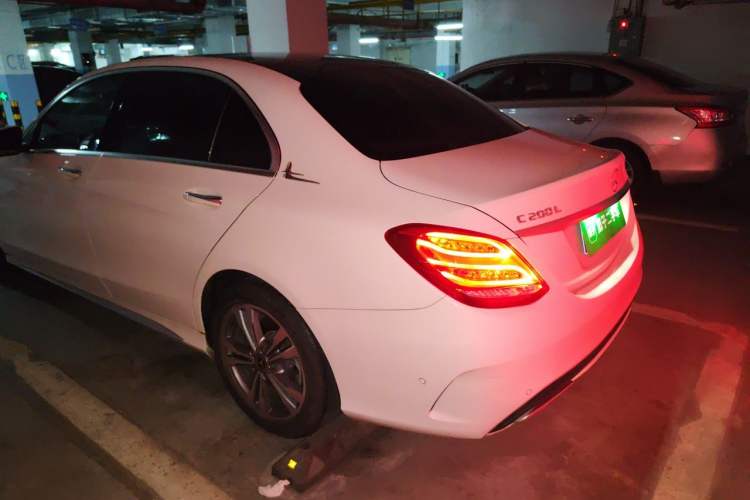 Used Mercedes-Benz C-Class 2017 Facelift C 200 L Sport Edition Rear Left 45 Deg