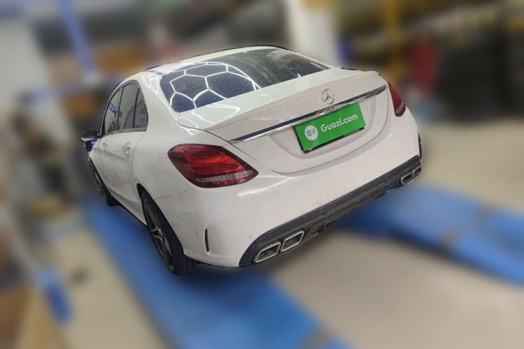 Used Mercedes-Benz C-Class 2017 Restyled C 200 Sport Edition Rear Left 45 Deg