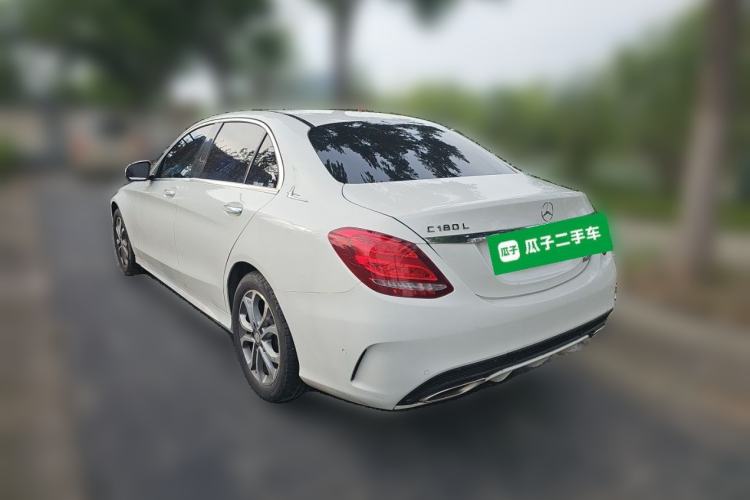 Used Mercedes-Benz C-Class 2017 C 180 L Sport Edition Rear Left 45 Deg