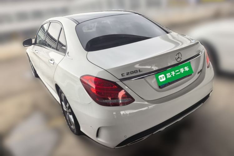 Used Mercedes-Benz C-Class 2017 C 200 L Sport Edition Rear Left 45 Deg