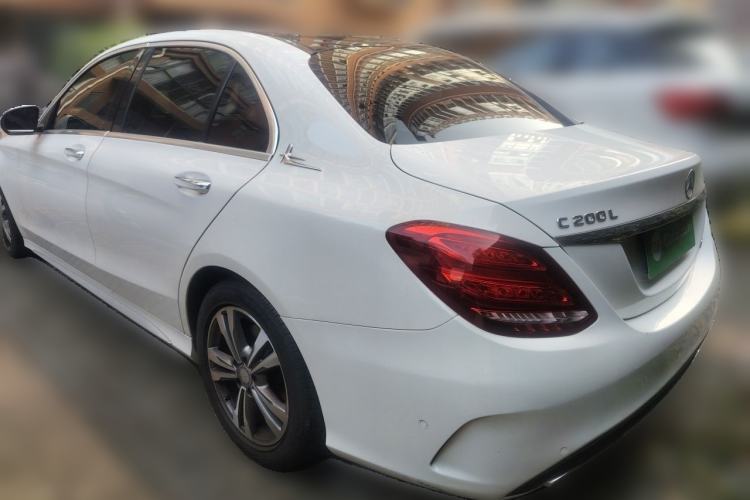 Used Mercedes-Benz C-Class 2017 C 200 L Sport Edition Rear Left 45 Deg