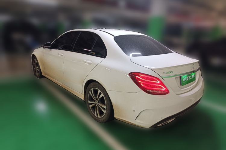 Used Mercedes-Benz C-Class 2017 C 200 Sport Edition Rear Left 45 Deg