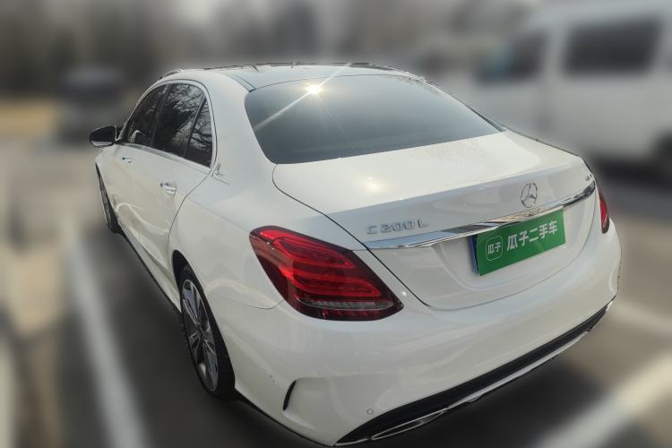 Used Mercedes-Benz C-Class 2017 Facelift C 200 L 4MATIC Sport Edition Rear Left 45 Deg
