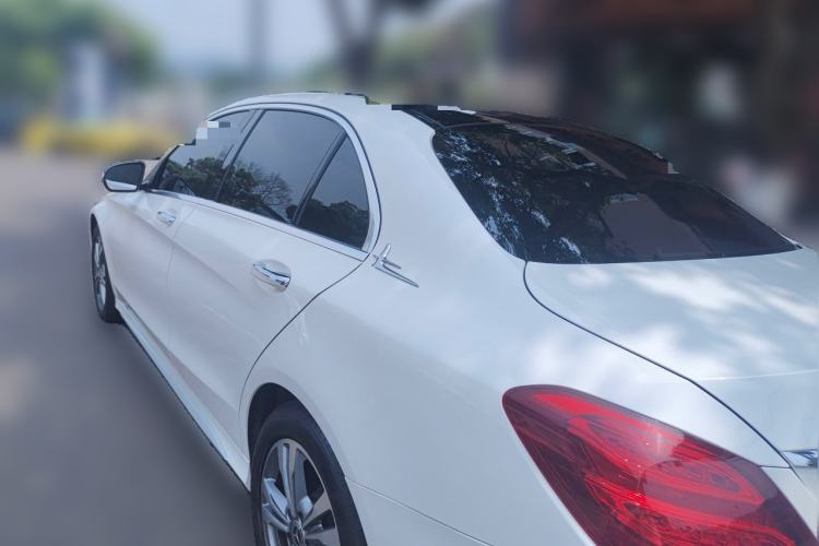 Used Mercedes-Benz C-Class 2017 Facelift C 200 L Sport Edition Rear Left 45 Deg