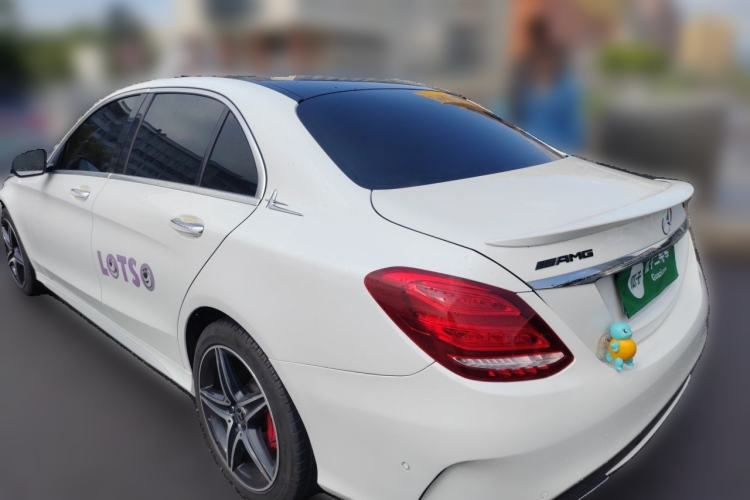 Used Mercedes-Benz C-Class 2017 Facelift C 200 L Sport Edition Rear Left 45 Deg