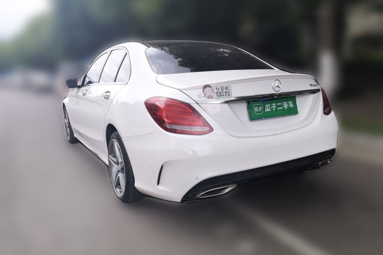 Used Mercedes-Benz C-Class 2017 Restyled C 200 Sport Edition Rear Left 45 Deg