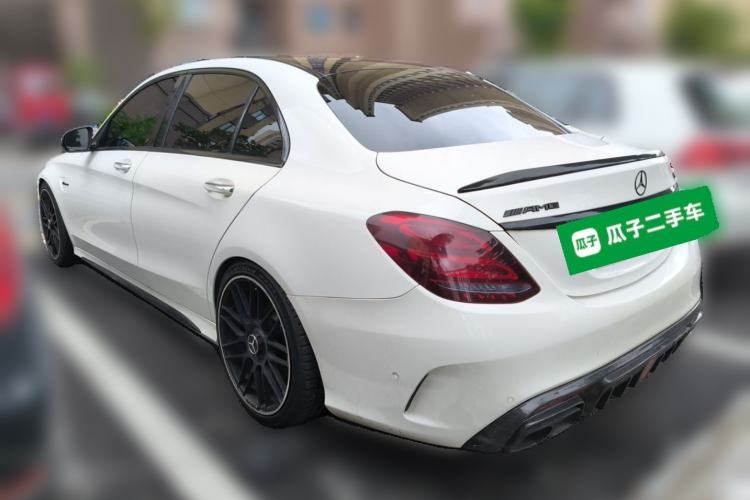Used Mercedes-Benz C-Class 2017 C 200 L Sport Edition Rear Left 45 Deg