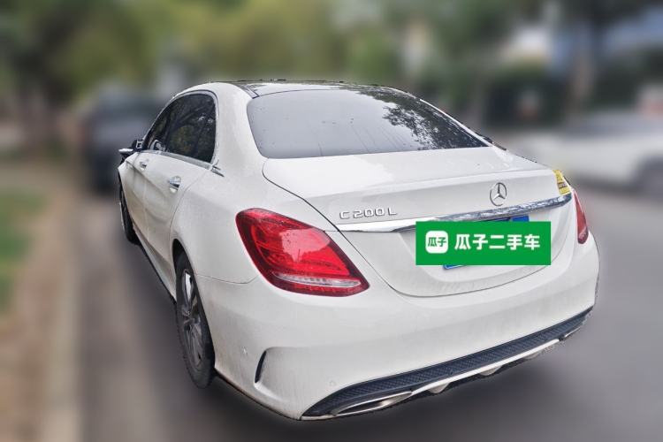 Used Mercedes-Benz C-Class 2017 Facelift C 200 L Sport Edition Rear Left 45 Deg