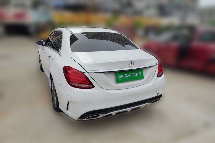 Used Mercedes-Benz C-Class 2017 C 180 L Sport Edition Rear Left 45 Deg