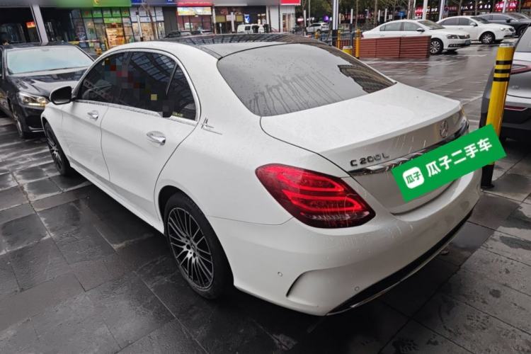 Used Mercedes-Benz C-Class 2017 Facelift C 200 L Sport Edition Rear Left 45 Deg
