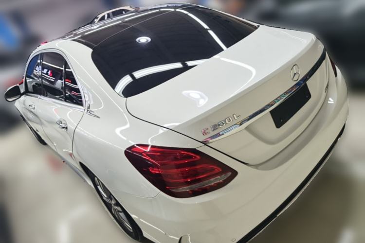 Used Mercedes-Benz C-Class 2017 Facelift C 200 L Sport Edition Rear Left 45 Deg