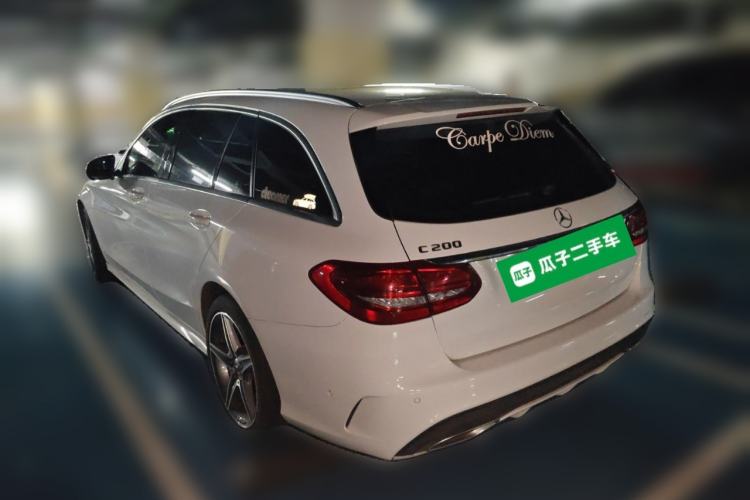 Used Mercedes-Benz C-Class 2017 Facelift C 200 Station Wagon Rear Left 45 Deg